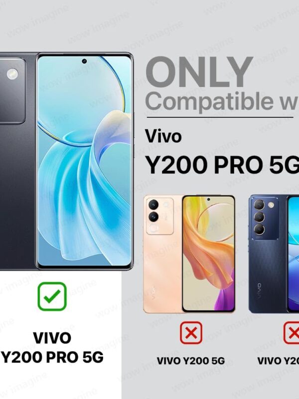 vivo y200 pro back cover with camera protection - Image 2