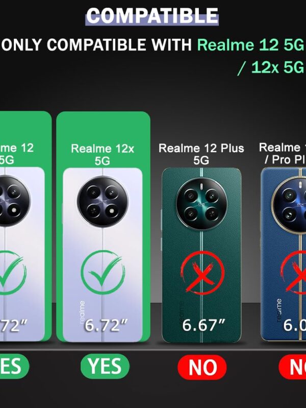 Realme 12x 5G Back Cover with Camera Protection - Image 4